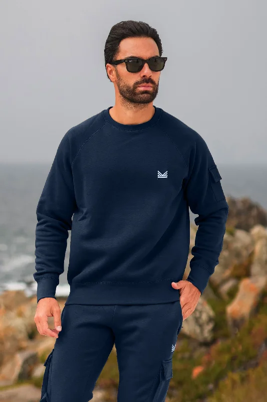 Pro Cotton Sweatshirt - Navy