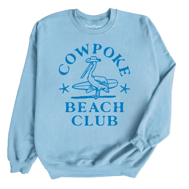 Cowpoke Beach Club Sweatshirt