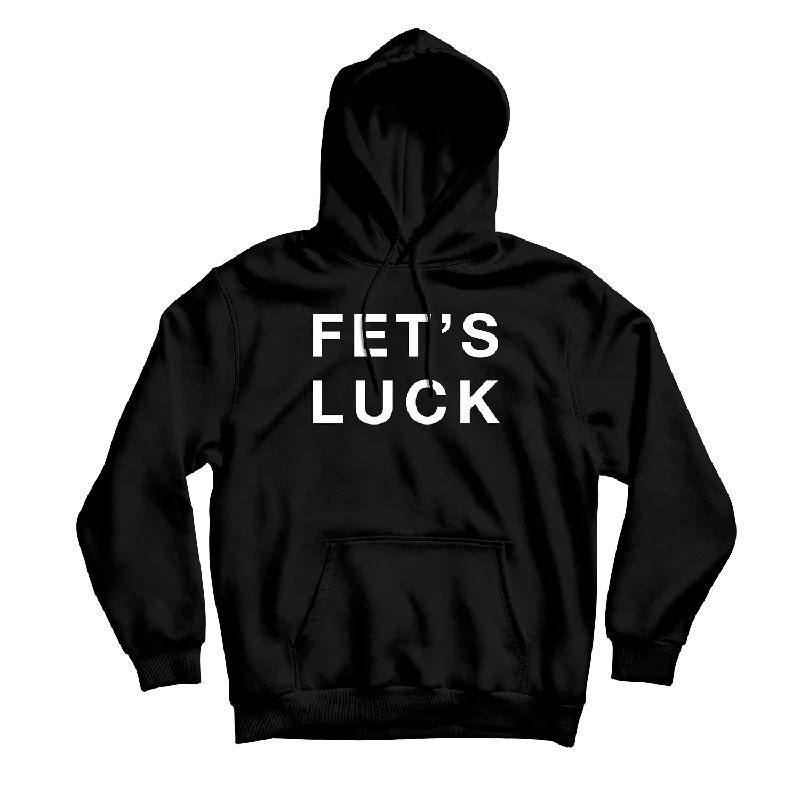 Fet's Luck Black Hoodie