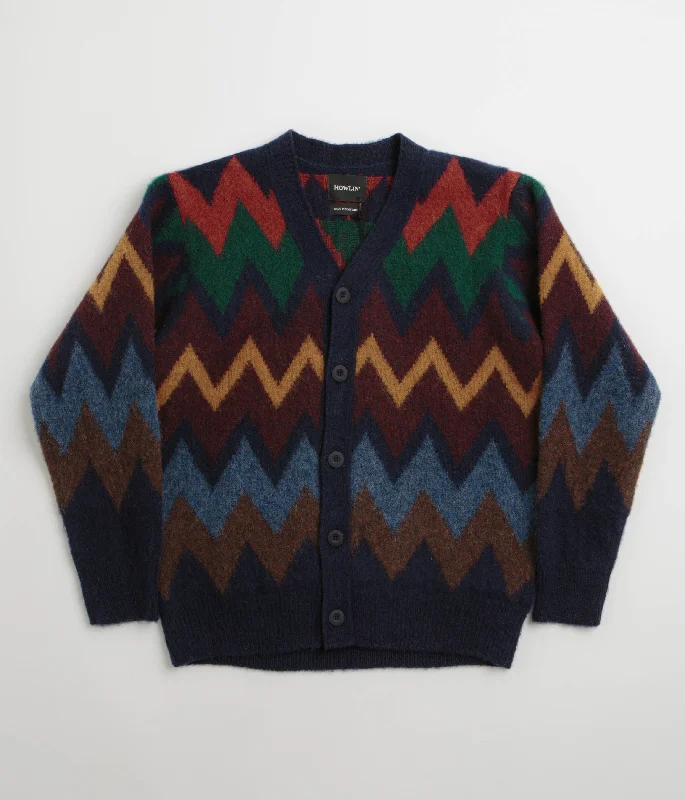 Howlin' Fire In The Mind Cardigan - Navy