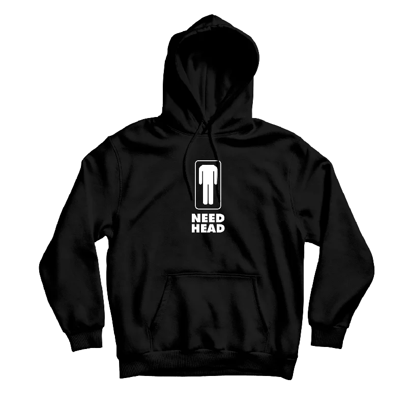 Need Head Black Hoodie