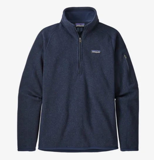 Patagonia Women's Better Sweater® 1/4-Zip Fleece - New Navy