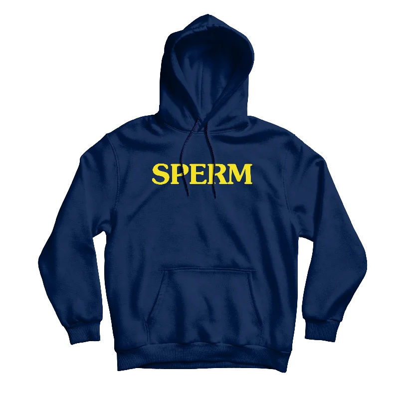 Sperm Navy Hoodie