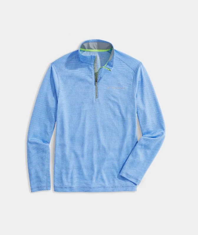 Vineyard Vines Men's Sankaty Quarter-Zip - Calm Waters