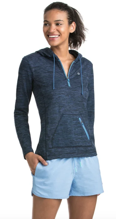 Vineyard Vines Performance 1/4 Zip - Moonshine