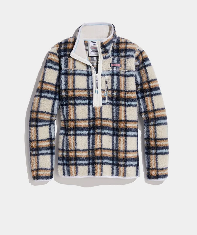 Vineyard Vines Women's Plaid SuperShep™ - Plaid - Marshmallow