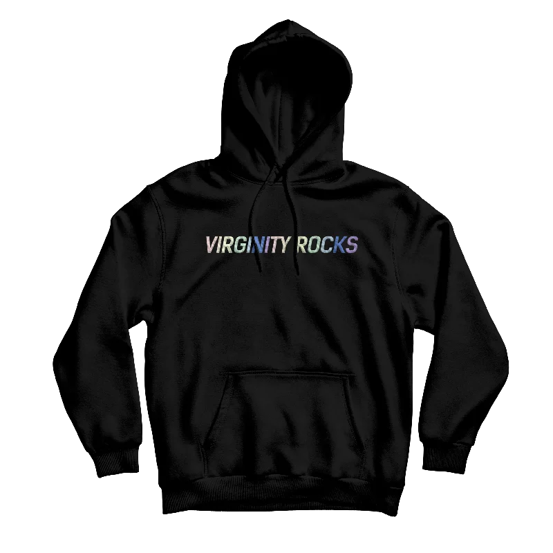 Virginity Rocks Embroidered Pastel Hoodie