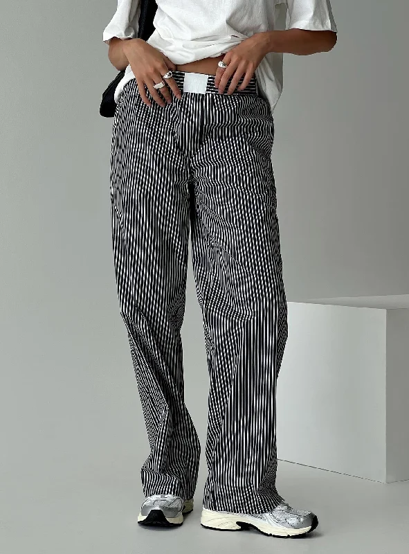 Cobain Pants Onyx Stripe