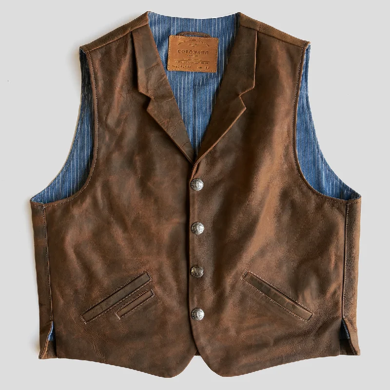 Indy Bison Lapel Vest No.29 | LE x24