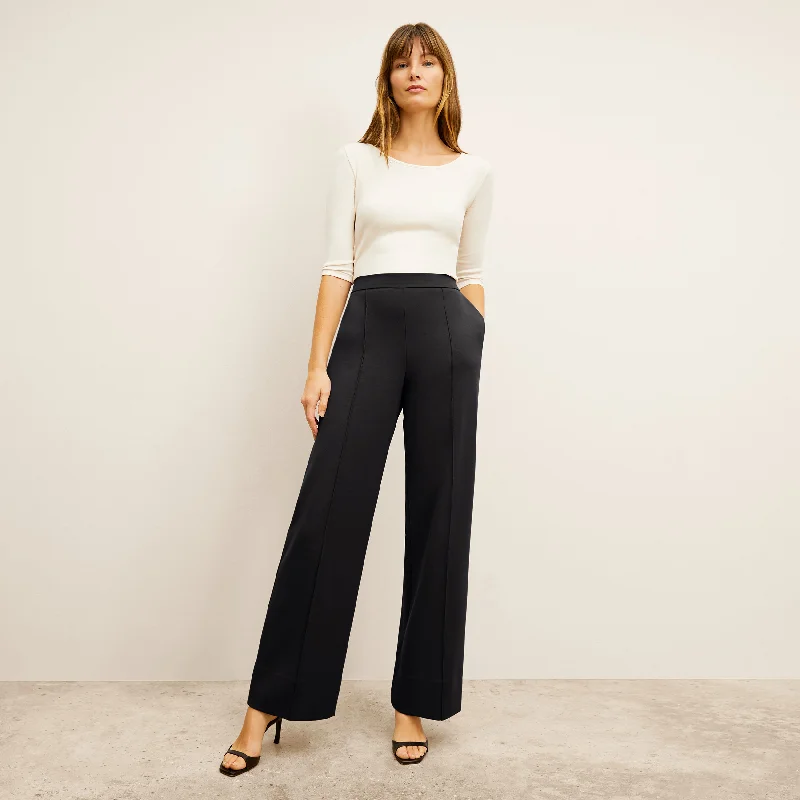 Jordan Trouser - Light Ponte :: Black