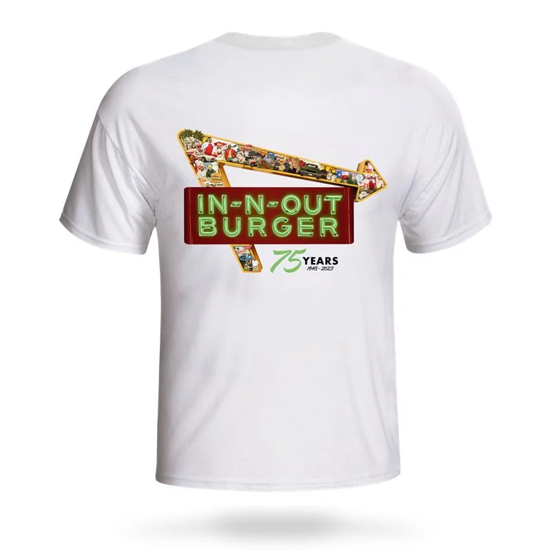 2024 Youth 75th Anniversary T-shirt White