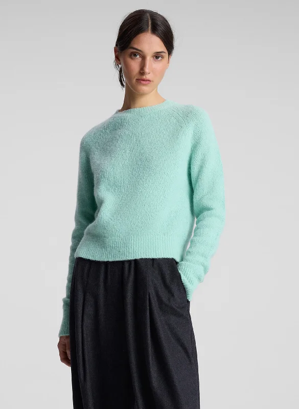 Frankie Wool Cashmere Crew Neck Sweater