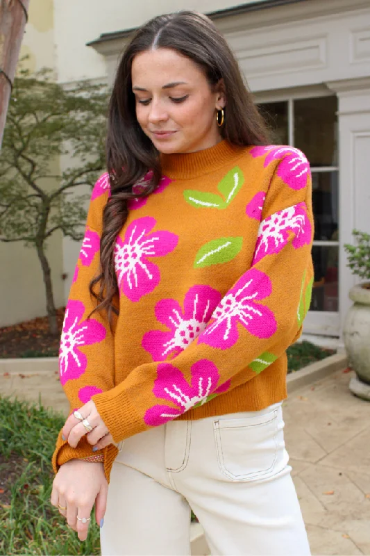 Maia Floral Sweater