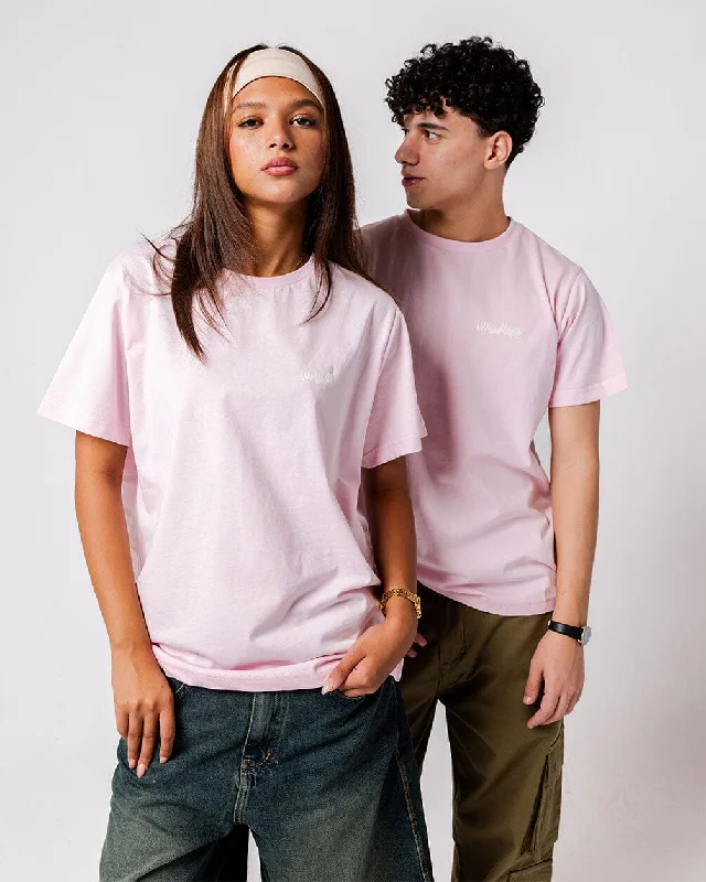 Pink IYS Printed Regular Tee