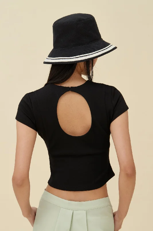 ROSIE OPEN BACK T-SHIRT