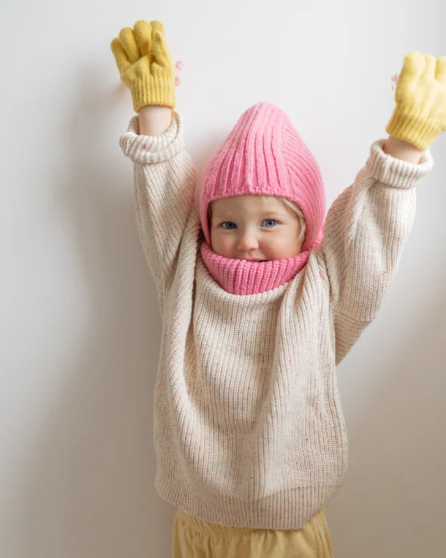 sprinkle knit chunky sweater