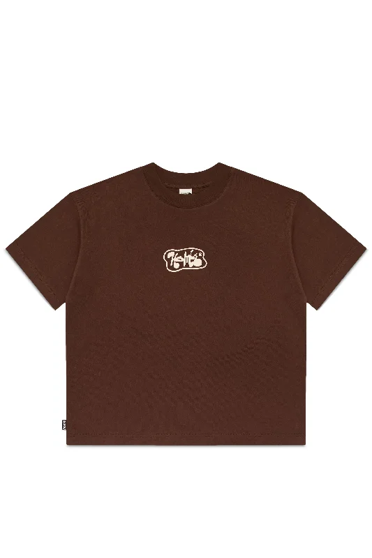 Stamp Tee - Chocolate