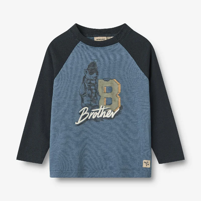 T-Shirt L/S Bror - bering sea