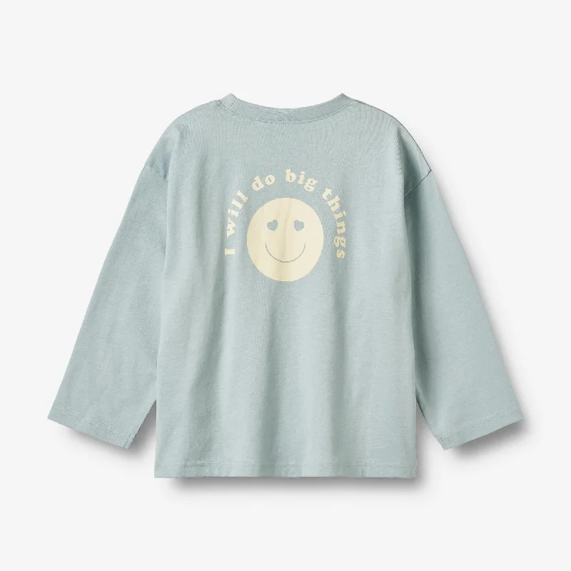 Wheat x Pernille Teisbæk | T-Shirt L/S Kax - blue