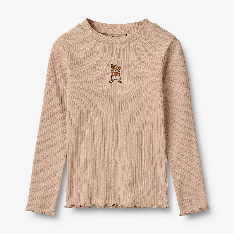 T-Shirt L/S Louann - moonlight rose