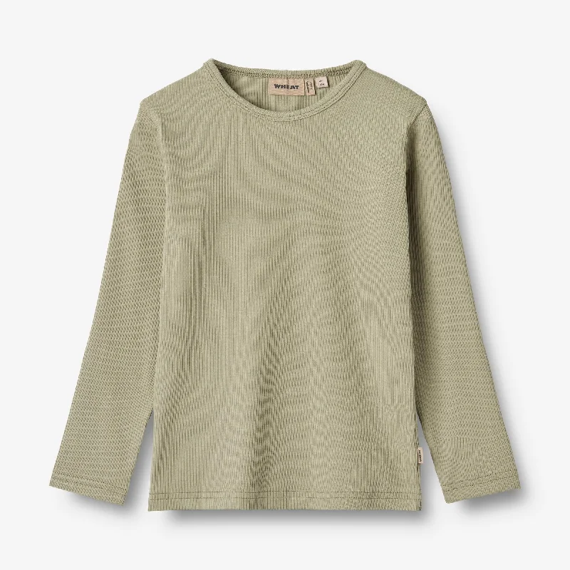 T-Shirt L/S Stig - green tea