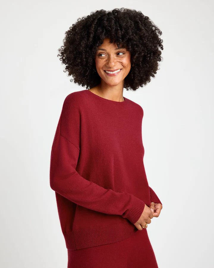 Tori Cashmere Sweater in Holly