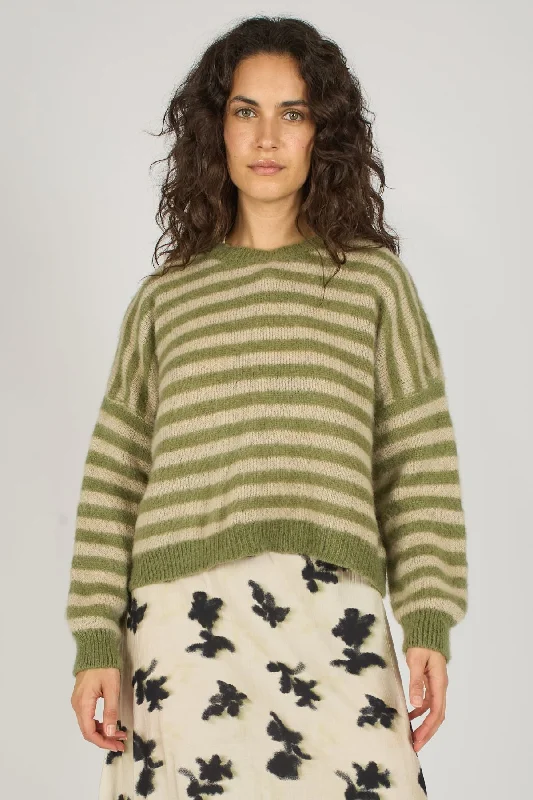 Tuscan Hills Bassett Jumper in Green