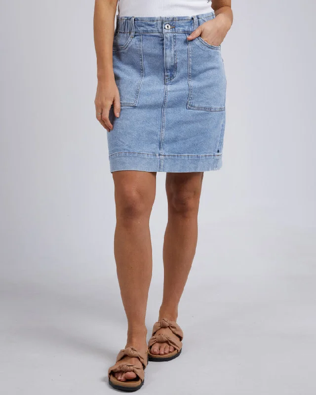 Atlas Denim Skirt