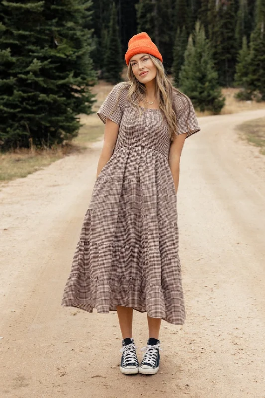 The Ava Mae Gingham Dress