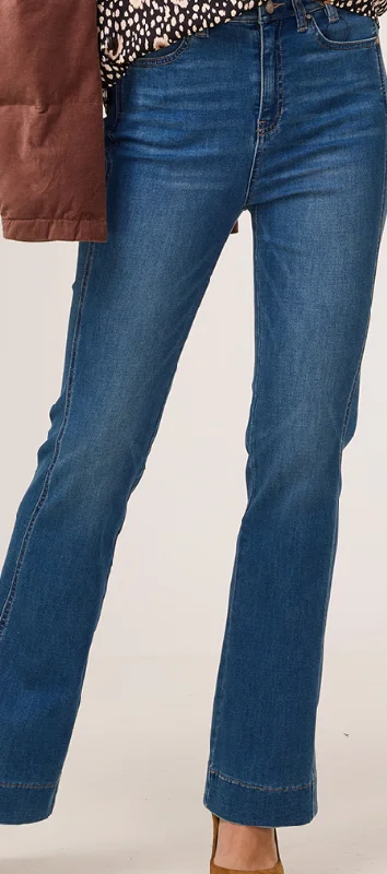 Nic & Zoe Side Panel Bootcut Jean