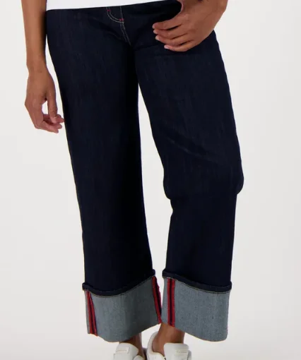 Spanner Wide Leg Denim W/ Cuff